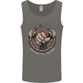 Fighting 'Till the End MMA Martial Arts Mens Vest Tank Top Charcoal