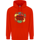 Filthy Vegan Childrens Kids Hoodie Bright Red