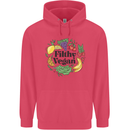 Filthy Vegan Childrens Kids Hoodie Heliconia