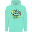 Filthy Vegan Childrens Kids Hoodie Peppermint