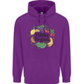 Filthy Vegan Childrens Kids Hoodie Purple