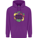 Filthy Vegan Childrens Kids Hoodie Purple