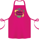 Filthy Vegan Cotton Apron 100% Organic Pink