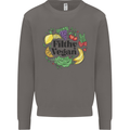 Filthy Vegan Mens Sweatshirt Jumper Charcoal
