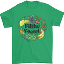 Filthy Vegan Mens T-Shirt 100% Cotton Irish Green