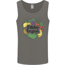 Filthy Vegan Mens Vest Tank Top Charcoal
