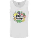 Filthy Vegan Mens Vest Tank Top White