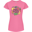 Filthy Vegan Womens Petite Cut T-Shirt Azalea