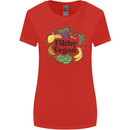 Filthy Vegan Womens Wider Cut T-Shirt Red