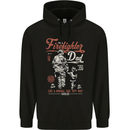 Firefighter Dad Father's Day Fireman Childrens Kids Hoodie Black