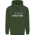 Fireman Evolution Childrens Kids Hoodie Forest Green