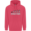 Fireman Evolution Childrens Kids Hoodie Heliconia