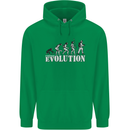 Fireman Evolution Childrens Kids Hoodie Irish Green