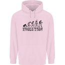 Fireman Evolution Childrens Kids Hoodie Light Pink