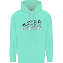 Fireman Evolution Childrens Kids Hoodie Peppermint