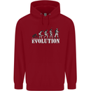 Fireman Evolution Childrens Kids Hoodie Red