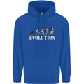 Fireman Evolution Childrens Kids Hoodie Royal Blue