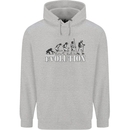 Fireman Evolution Childrens Kids Hoodie Sports Grey