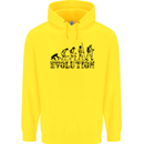 Fireman Evolution Childrens Kids Hoodie Yellow