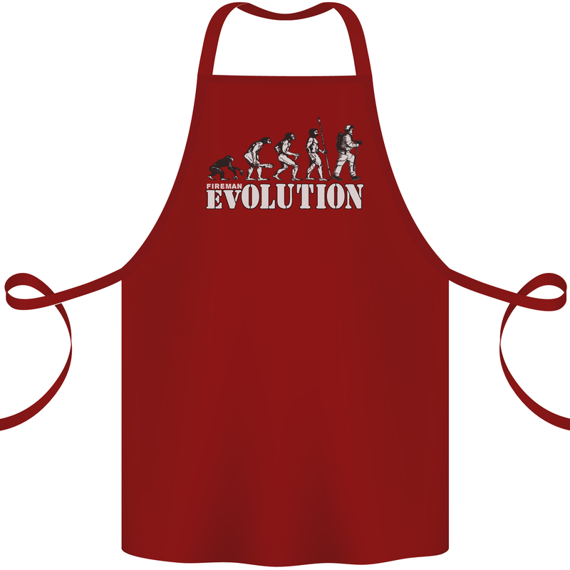 Fireman Evolution Cotton Apron 100% Organic Maroon