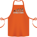 Fireman Evolution Cotton Apron 100% Organic Orange