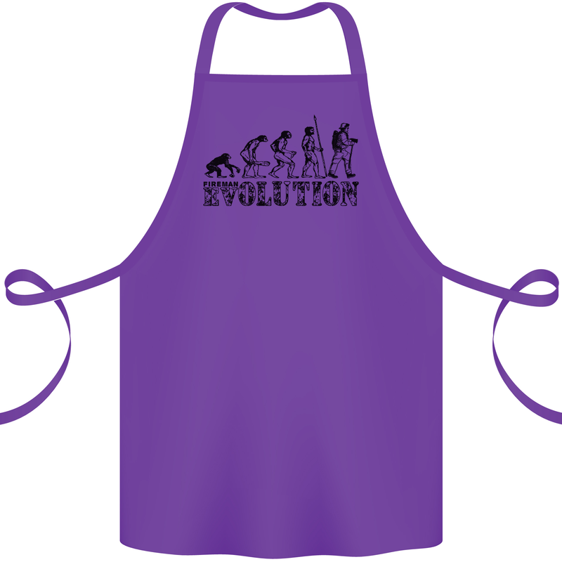 Fireman Evolution Cotton Apron 100% Organic Purple