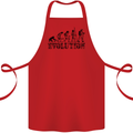 Fireman Evolution Cotton Apron 100% Organic Red