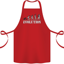 Fireman Evolution Cotton Apron 100% Organic Red