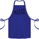 Fireman Evolution Cotton Apron 100% Organic Royal Blue