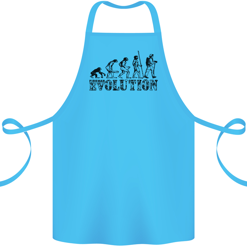 Fireman Evolution Cotton Apron 100% Organic Turquoise