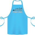 Fireman Evolution Cotton Apron 100% Organic Turquoise