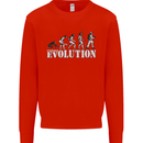 Fireman Evolution Kids Sweatshirt Jumper Bright Red