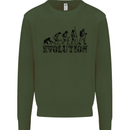 Fireman Evolution Kids Sweatshirt Jumper Forest Green