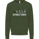 Fireman Evolution Kids Sweatshirt Jumper Forest Green