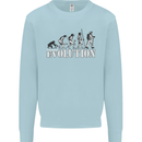 Fireman Evolution Kids Sweatshirt Jumper Light Blue