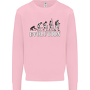Fireman Evolution Kids Sweatshirt Jumper Light Pink