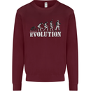 Fireman Evolution Kids Sweatshirt Jumper Maroon