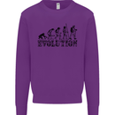 Fireman Evolution Kids Sweatshirt Jumper Purple