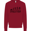 Fireman Evolution Kids Sweatshirt Jumper Red