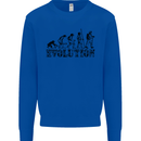 Fireman Evolution Kids Sweatshirt Jumper Royal Blue
