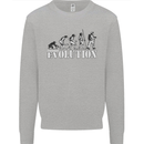 Fireman Evolution Kids Sweatshirt Jumper Sports Grey