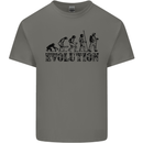 Fireman Evolution Kids T-Shirt Childrens Charcoal