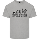 Fireman Evolution Kids T-Shirt Childrens Sports Grey