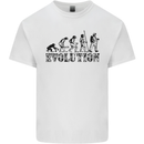 Fireman Evolution Kids T-Shirt Childrens White