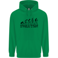 Fireman Evolution Mens 80% Cotton Hoodie Irish Green