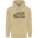 Fireman Evolution Mens 80% Cotton Hoodie Sand