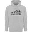 Fireman Evolution Mens 80% Cotton Hoodie Sports Grey