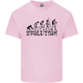 Fireman Evolution Mens Cotton T-Shirt Tee Top Light Pink