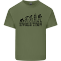 Fireman Evolution Mens Cotton T-Shirt Tee Top Military Green