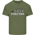 Fireman Evolution Mens Cotton T-Shirt Tee Top Military Green